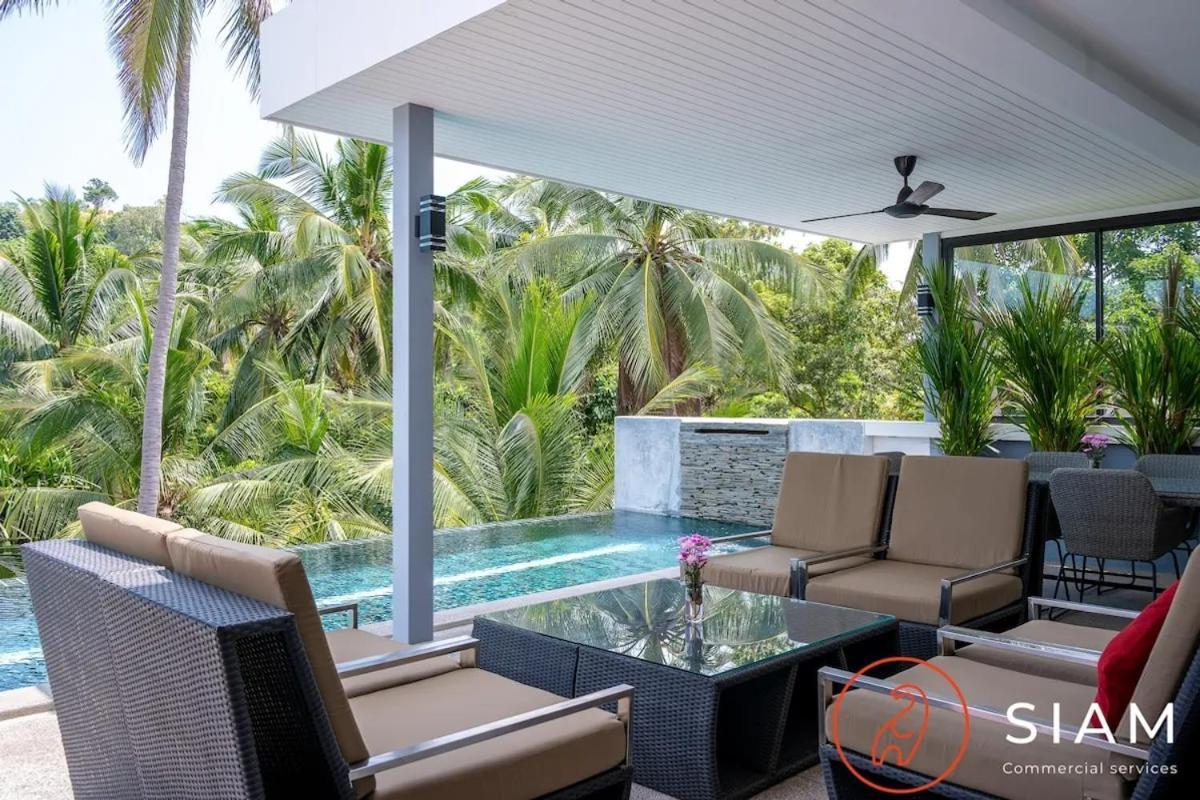 Villa Zendo 4Br - 12M Privatepool - Walk To Beach Mae Nam Exterior photo